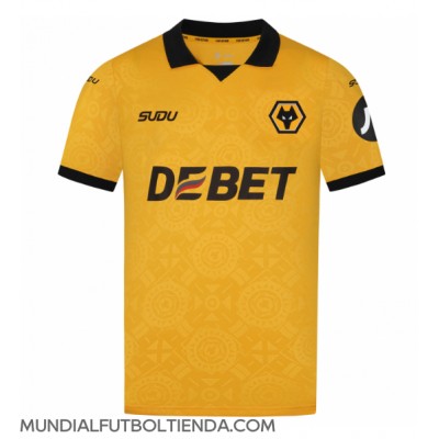Camiseta Wolves Joao Gomes #8 Primera Equipación Replica 2025-26 mangas cortas Camiseta Wolves Joao Gomes #8 Primera Equipación Replica 2025-26 mangas cortas
